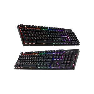 메온셀 ABKO K560 축교환 레인보우 무빙 LED 기계식 키보드 (갈축)
