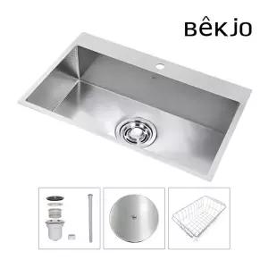 백조씽크 사각씽크볼 ECNRW9830 + 점보먹 배수구 + 고니 스텐커버 HY