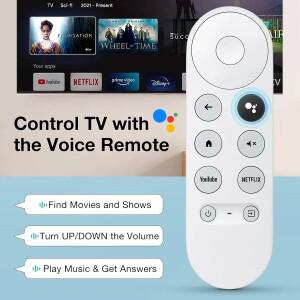 Chromecast Google TV G9N9N 원격 제어 DHMI Bluetooth 페어링 음성 스마트 홈