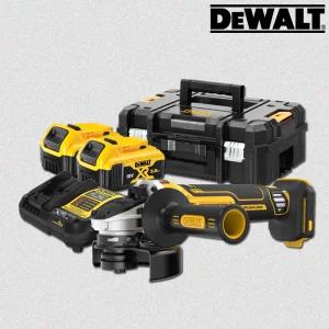 디월트 20V 충전 그라인더 DCG4051P2T 브러쉬리스 125mm 배터리충전기 포함