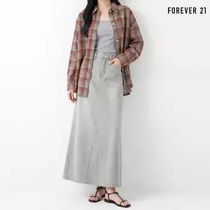 [FOREVER21]데님 A라인 롱 스커트 (FTDBSK001)
