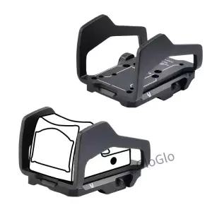 REX R 레드 도트 시야 스코프 마운트 반사 Airsoft Rifle Hunting wargame 용 20mm Weer Picatin Rail