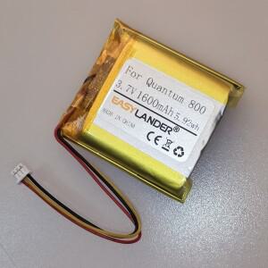 jbl호환 양자 800 헤드폰 GPS DVR용 충전식 리튬 이온 폴리머 배터리  3.7V  1600mAh