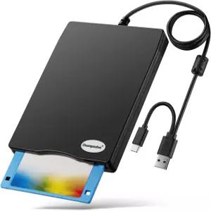 Chuanganzhuo 플로피 리더 Mac과 호환되지 않는 3.5인치 외장 USB 드라이브 Windows 11/10/10
