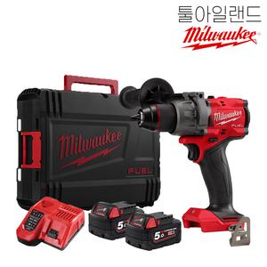 밀워키 M18 FPD3-502X 충전 해머 드릴 드라이버 세트 5.0Ah GEN4