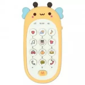 벨루키 멜로디 버튼식 휴대폰 꿀벌 s001-m/베이비/키즈/녹음/전화기/핸드폰/놀이/역할/아기/장난감/유아