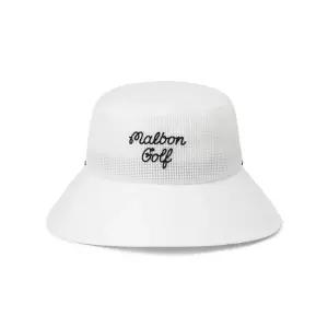 말본골프 MALBON 메쉬 벤틸레이션 버킷햇 OFF WHITE M6243PHT06OWT