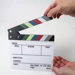 연출 소품 디자인 빈티지 인테리어 우드 촬영 슬레이트 영화 스튜디오 아크릴 감독용 클래식 촬영용 디렉터