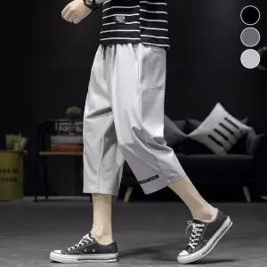 ELC-9073 남성 쿨링 밴딩 시원한 7부바지 (48789209)