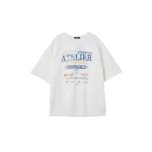 [스타필드 수원] LAP 빈티지 그래픽 오버핏 반팔 AS3CT840