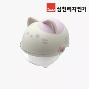 2026 삼천리자전거 SH930G 어린이 주니어헬멧 인라인 킥보드 고글 일체형 고양이 헬멧