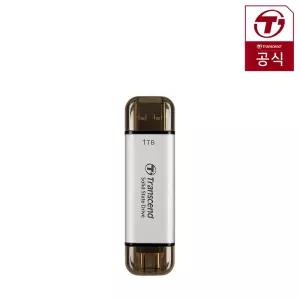 [공식] 트랜센드 ESD310 초소형 외장SSD 1TB 실버