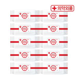의약외품 메디와이퍼 손소독티슈 80매x10개 제균티슈
