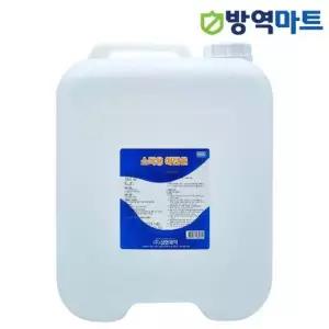 에탄올 83% 손소독기 리필용 기구 손잡이 공간소독용 알콜 업소용 식탁 의자 소독제 18L
