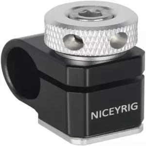 NICEYRIG 15mm 싱글 로드 홀더 카메라 핫 슈 마운트 레일 지지대 Follow Focus EVF - 478