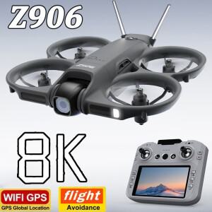 드론 입문용 미니 어린이 촬영 무인기 나비 전문가용 RC 전투기 헬리콥터 비행기 Z906 드론 프로페셔널 8K