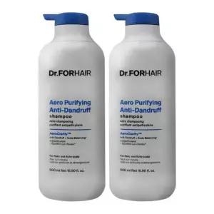 닥터포헤어 에어로 퓨리파잉 안티 댄드러프 샴푸 아로마향 500ml 비듬케어 2개 Ss