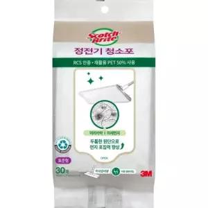 3M 생활용품 청소포 정전기 청소포 표준형(30매)