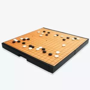 바둑 자석 세트 29x28.5cm 가정용 취미 두뇌 개발 교육용 교구 세트 휴대용판