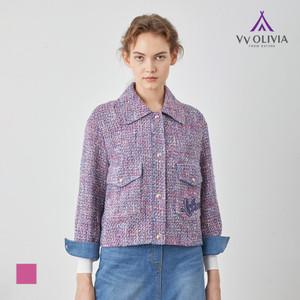 비비올리비아 [VVOLIVIA] 트위드 자켓_VVCFU5S1361