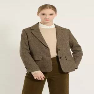 [BCBG][BCBG] 해리스 헤링본 자켓 B5D9J172_DG