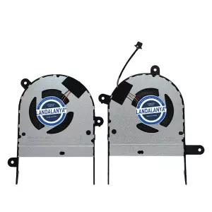 LANDALANYA Replacement CPU and GPU Cooling Fan for ASUS ZenBook Pro Flip 15 OLED Q539Z Q539ZD