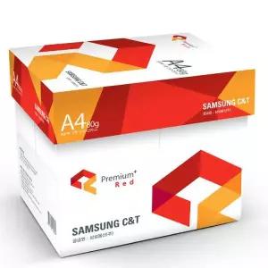[삼성물산]삼성복사용지 A4 (80g) 레드 1BOX 2500매