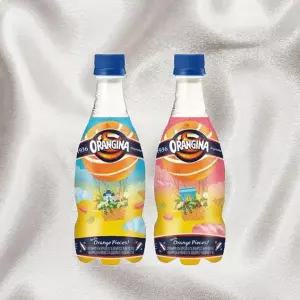 롯데탄산음료 오랑지나 과즙탄산음료 420ml 24입