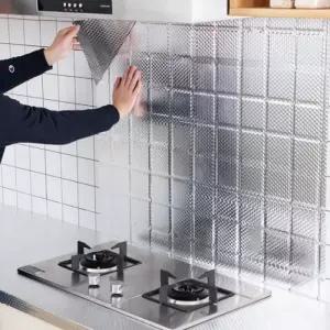[유일] 시트지 주방 알미늄 방유 60x500cm 다용도 방수