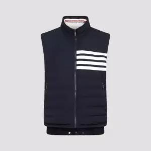톰브라운 패딩 조끼 MVD024X07259415 NAVY DOM