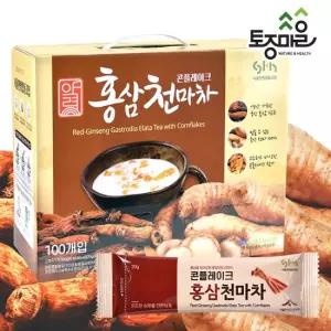 토종마을 홍삼천마차 콘플레이크 100개입