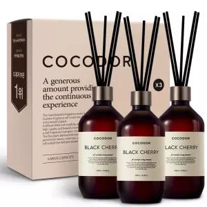 코코도르 그란데 디퓨저 집들이선물 실내방향제 인테리어 양재동꽃시장, 500ml, 3개