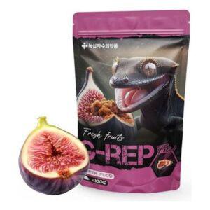크레 스티드 슈퍼푸드 무화과맛 먹이 녹십자 게코 50g  [fE4BFDA]