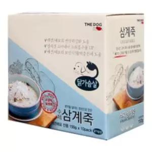 더독 수제간식 삼계죽 150g 1Box 10개입)