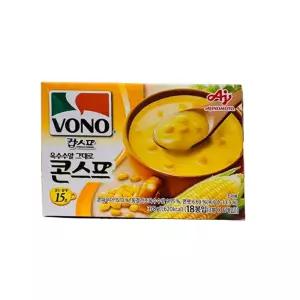 보노보노 컵스프 옥수수알 콘스프 21g x 18봉 아침식사 대용 코스트코 대용량