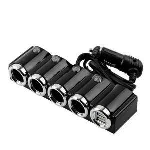 차량용 시가 멀티소켓 4구 USB 2P 시거잭
