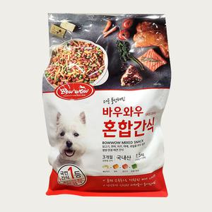 코스트코 바우와우 혼합간식 1.5kg (100gx15개) 강아지간식