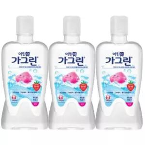 어린이가그린 아동 가글 딸기맛 380ml x 3개