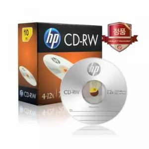 HP CD-RW (1P 슬림케이스)10장 4-12배속