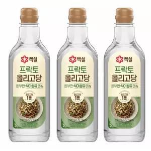 백설 프락토 올리고당1.2KG 3개