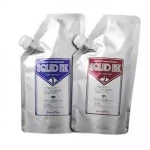 오징어먹물 저자극성 먹물염색 스퀴드 오징어먹물염색약 잉크 칼라500ml 새치커버 스퀴드잉크