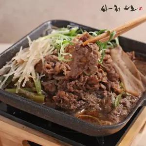 70년 전통의 사리원 소불고기 500g 4팩