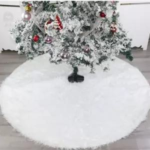 퀸스밸리 화이트 트리 스커트(75CM)