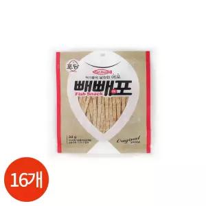 CL 포담 먹기좋게 날씬한 빼빼어포 24g x 16개