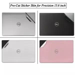 지문 방지 프리 컷 비닐 스티커 Dell Precision 16 15.6 14.6 인치 5680 5570 5560 7540 3480 용 노트북