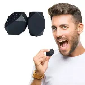 2pcs 4060lbs Jaw Exerciser 재정의 Jawline 트레이너 이중 턱 Jawliner 얼굴 씹는 물린 근육 안티