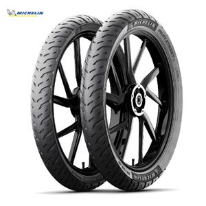 미쉐린 파일럿 스트리트2 80/90-17 혼다 슈퍼커브110 커브 C125 앞 뒤 타이어 CUB125 80-90-17 광폭타이어 프론트 리어