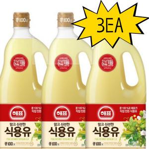 해표 콩기름 1.8L 3개