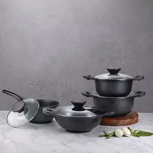 PN풍년 펄블랙 주물 IH 냄비 샤브샤브 전골냄비 찌게 김치 26cm