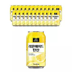 [해태음료] 미닛메이드 레몬에이드 탄산 CAN, 355ml, 24개